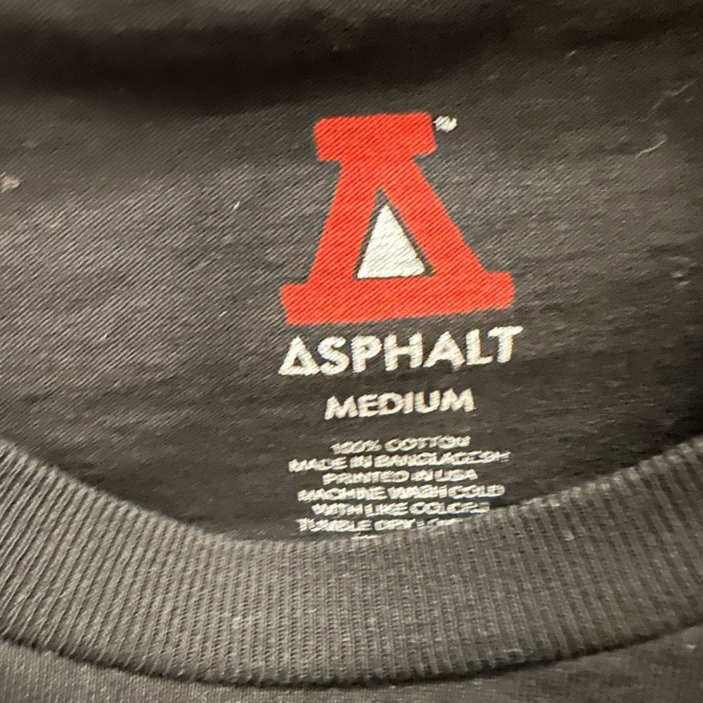 ASPHAULT size medium T-shirt